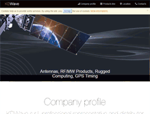 Tablet Screenshot of kdwave.com